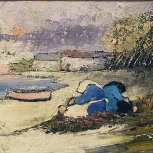 DONNE IN ATTESA 65x60 - MARIO LUPO