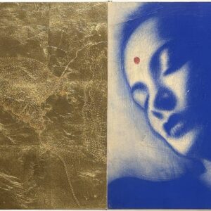 BLU OLTREMARE 50x100 - OMAR GALLIANI