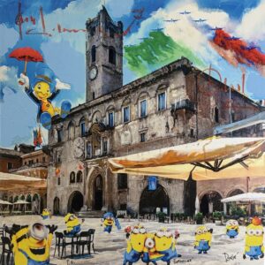 TRICOLORE IN PIAZZA DEL POPOLO - RENÈ